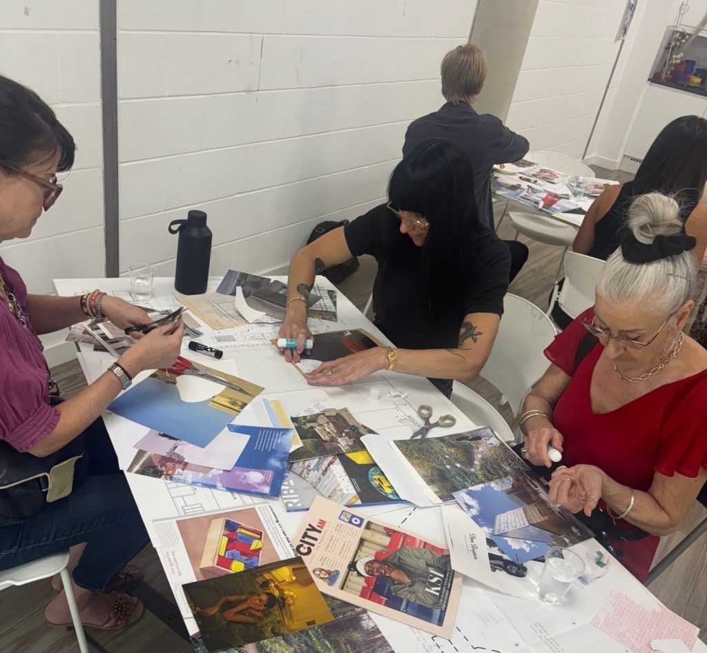 Create Your Own Dreamscape, a collage class for the campus
