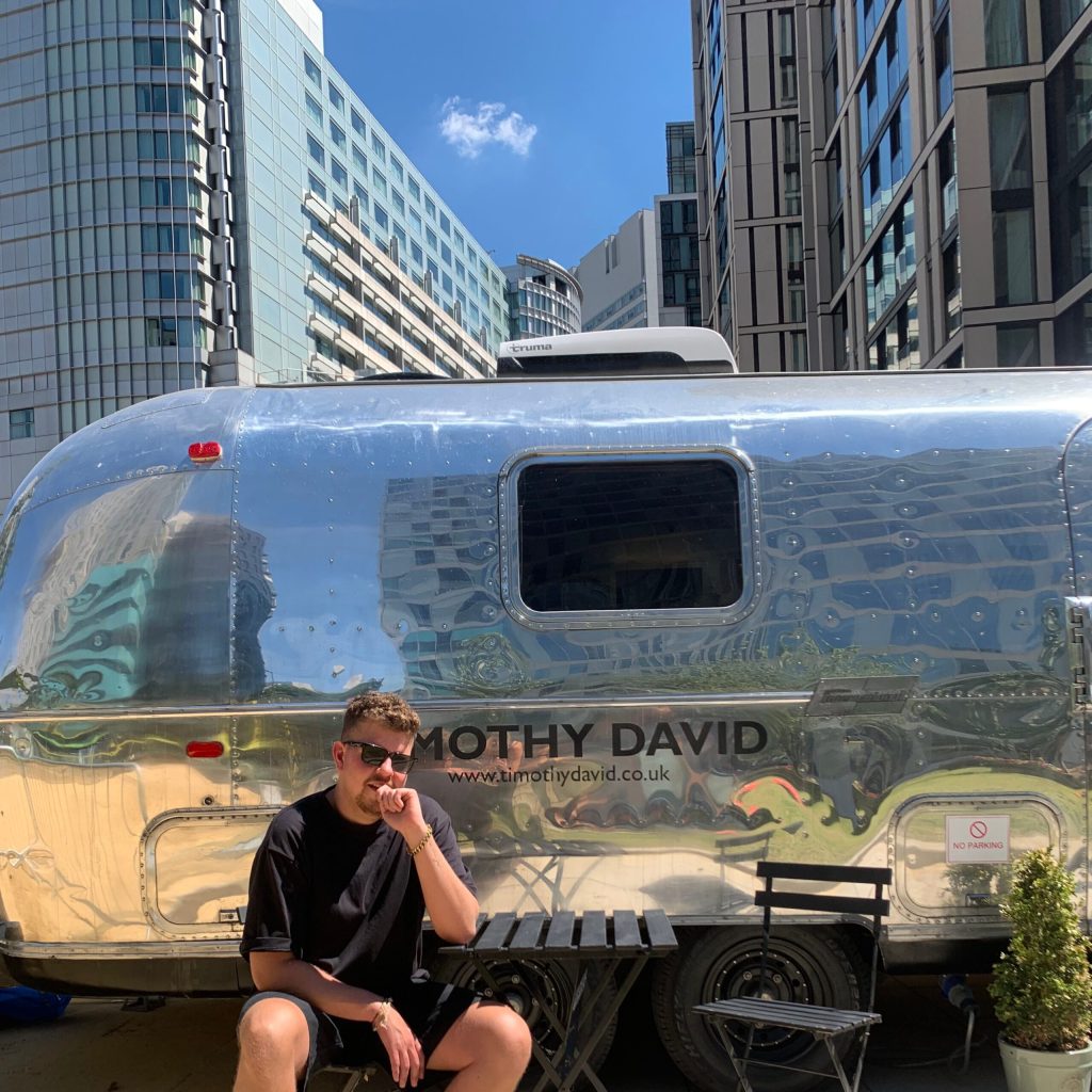 Timothy David brings hair artistry with his airstream studio